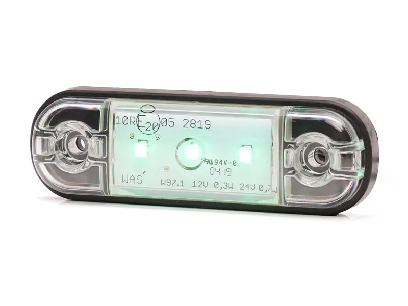 LED Marķēšanas Gaismeklis - Virsmas montāžas, 3 LED, 12-24V, ECE sertificēts - Papildlukturi.lv