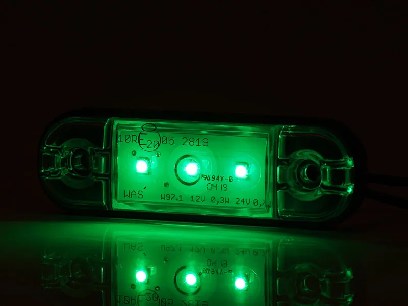 LED Marķēšanas Gaismeklis - Virsmas montāžas, 3 LED, 12-24V, ECE sertificēts - Attēls 2