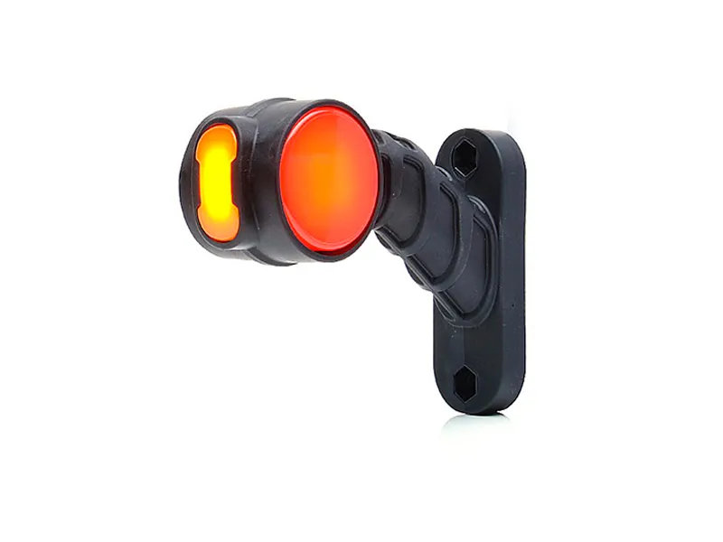 WAS LED sānu gabarītu lukturis priekšējam-aizmugurējam apgaismojumam, 12/24V, ECE/ADR sertificēts - Papildlukturi.lv