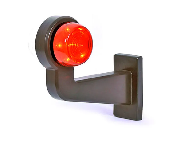 WAS LED Sānu Gabarītu Lukturis (Radziņš) - ECE/ADR sertificēts, 12/24V, Universālam Transportam - Attēls 2