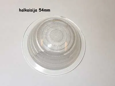 Extra Glass Cover baltā krāsā, rezerves stikla pārsegs lukturiem 1606-276 sērijas sānu gabarītu lukturiem - Papildlukturi.lv