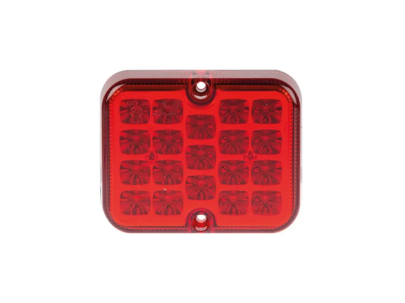 AUTOLINE LED Aizmugures Miglas Lukturis 19 LED, E-apstiprināts, 12-24V, 100x80mm - Papildlukturi.lv