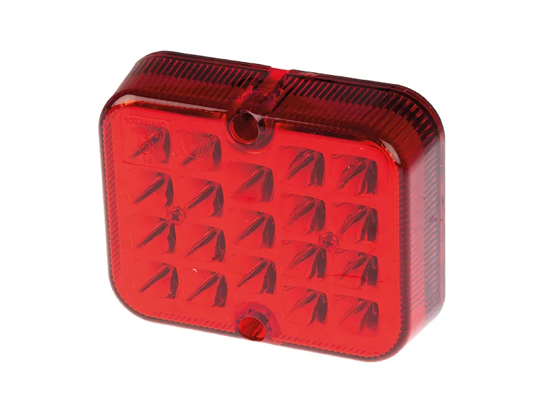 AUTOLINE LED Aizmugures Miglas Lukturis 19 LED, E-apstiprināts, 12-24V, 100x80mm - Attēls 2