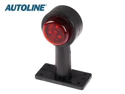 AUTOLINE LED Sānu Gabarītu Lukturis (Radziņi), 12-24V, Ar Gumijas Kājiņu, E-Apstiprināts - Attēls 4