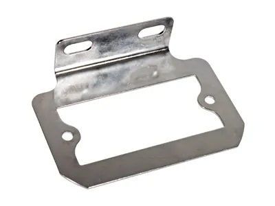 Nerūsējošā Tērauda Stiprinājuma Bāze (Clamp Base) Priekšējiem Lukturiem ar 90mm Skrūvju Atstarpi