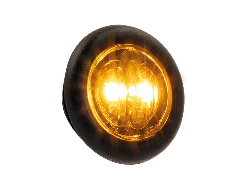 OPTIBEAM DARK PHANTOM Dzeltenais LED Sānu Gabarīta Lukturis 8-32V ECE R148 Sertificēts - Attēls 2