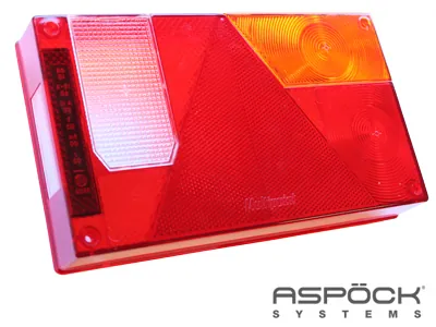 Aspöck Rezerves stikls (240x140mm) lukturim 1608-4673 - Papildlukturi.lv