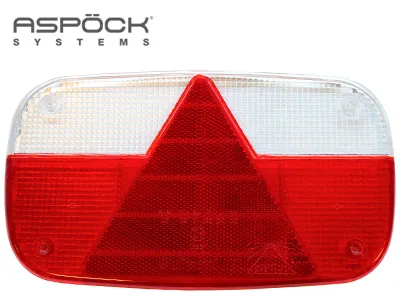 Aspöck Extra Stikla Pārsegs 244x138mm Piekabes Lukturiem