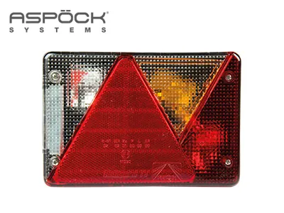 Aspöck Extra Stikla Pārsegs Piekabes Halogēnu Lukturiem, 200x136mm