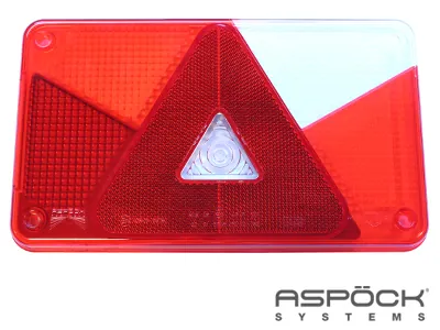 Aspöck Extra Stikla Pārsegs 240x140mm - Oriģinālā Rezerves Daļa Halogēnu Lukturiem - Papildlukturi.lv