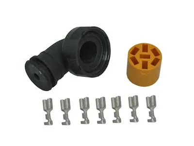 Savienojuma komplekts (Connector Kit) priekš LED lukturu sērijas 1608 - dzeltens