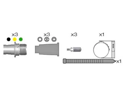 ASPöCK Connector Kit - 2-pin Savienotājs ASS1 & ASS2 Sistēmām - Attēls 2