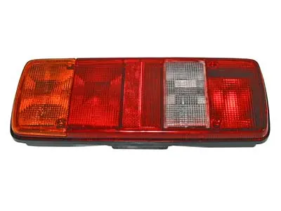 Universāls 5-Kameru Aizmugurējais Lukturis 343x133mm ar Atstarotāju Kravas Automašīnām MAN