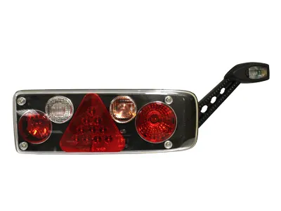 HELLA LED labās puses aizmugurējais lukturis piekabēm, 24V, 370mm