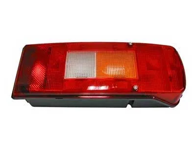 LED Aizmugures Lukturis - 7 Sekciju Marķējuma Lukturis ar Atstarotāju, 24V, Kvadrāta Forma