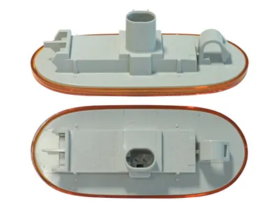 Dzeltens LED Sānu Gabarītu Lukturis Mercedes Sprinter/VW Crafter ar Atstarotāju, 12V - Attēls 2