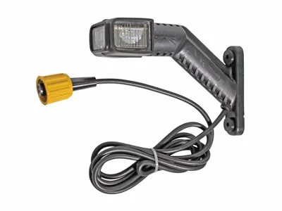 Aspöck LED Sānu Gabarītu Lukturis (Radziņš) ar Gumijas Kājiņu, 12-24V, ADR Sertificēts