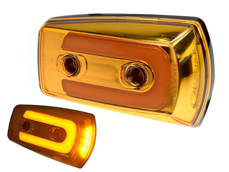 PROPLAST LED Sānu Virziena Rādītājs 9-33V ECE Sertificēts Kravas Transportam un Autobusiem