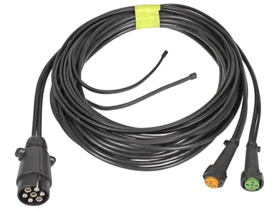 ASPöCK Cable Kit - 7-pin + 5-pin komplekts ar pagarinātājiem automobiļu piekabēm