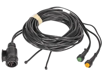 ASPöCK Kabeļu komplekts ar 13-pin spraudni un 5-pin bajoneti, 2 DC pagarinātājiem, 6m+2x4.5m