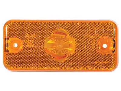 Dzeltens hologēnu sānu gabarītu lukturis automašīnām Citroën Jumper, Fiat Ducato, Peugeot Boxer 2006+ - Papildlukturi.lv