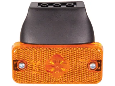 Dzeltens hologēnu sānu gabarītu lukturis Citroen Jumper, Fiat Ducato, Peugeot Boxer 2006+ modeļiem