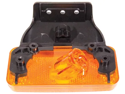 Dzeltens hologēnu sānu gabarītu lukturis Citroen Jumper, Fiat Ducato, Peugeot Boxer 2006+ modeļiem - Attēls 2