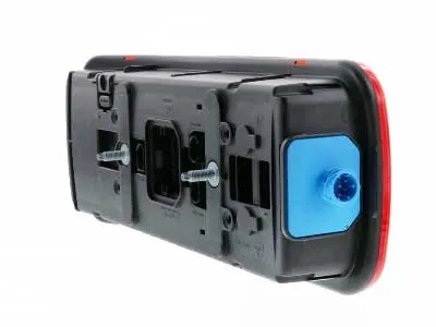 MAN 7-kameru aizmugures labās puses lukturis kravas automašīnām, 12-24V, skrūvju attālums 152mm - Attēls 2