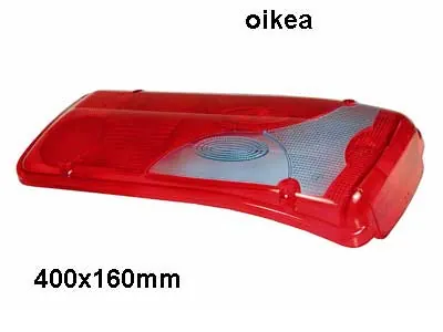 Rezerves stikla pārsegs 400x160mm 7 funkciju aizmugures lukturiem - labais