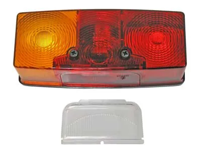 Vignal 2-kameru aizmugures lukturis ar bremžu-pagrieziena-pozīcijas funkcijām un numura apgaismojumu