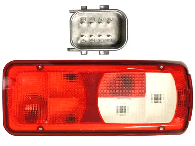 Vignal 7-funkciju Aizmugures LED Lukturis DAF kravas auto modelim - 400x160x90mm