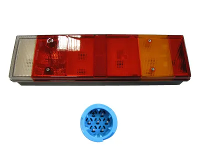 Vignal 7-funkciju Aizmugures Lukturis, 6-kontaktu spraudnis, Renault kravas automašīnām