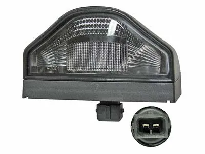 Universāls Numura Zīmes Apgaismojums, Melns, BA15s, 12-24V, ADR/GGVS apstiprināts