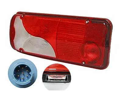 Vignal 7 Kameru Aizmugures Lukturis ar Numurzīmes Apgaismojumu - Universāls risinājums Mercedes-Benz un VW transportlīdzekļiem