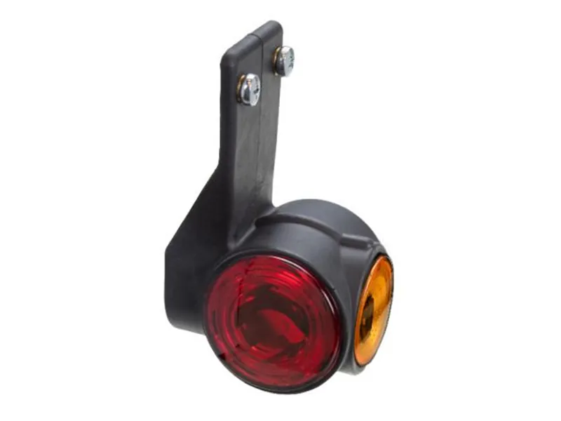 PROPLAST LED Sānu Gabarītu Lukturis (radziņš) ar Gumijas Stiprinājumu, 12-24V, ADR sertificēts