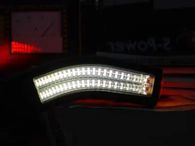 PROPLAST LED Sānu Gabarītu Lukturis (Radziņš) Kreisais ar Gumijas Kronšteinu, 12-24V, ADR Sertificēts - Attēls 2