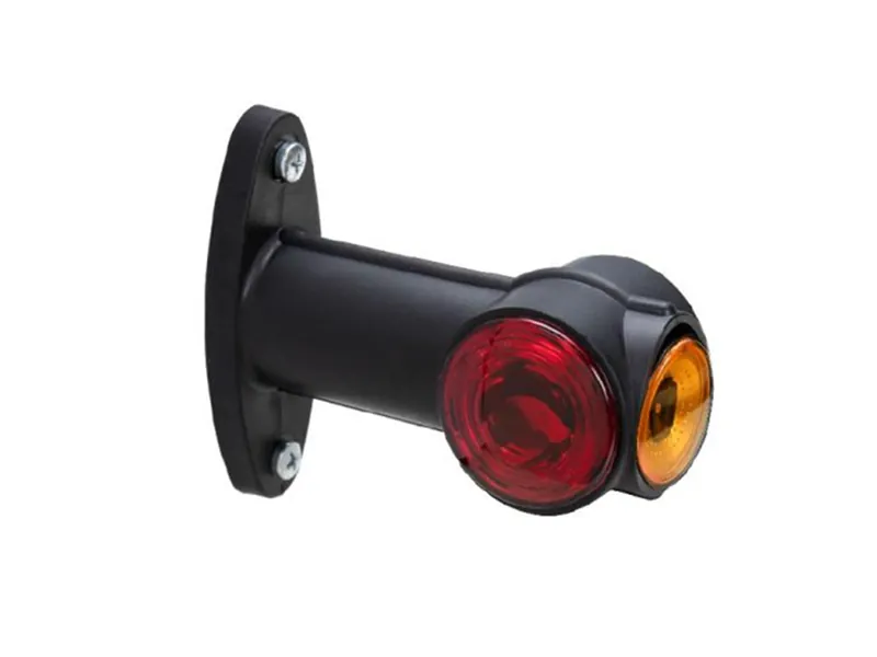 PROPLAST LED Sānu Gabarītu Lukturis (Radziņš) ar Gumijas Roku, 12-24V, ADR Sertificēts