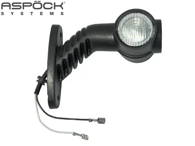 ASPöCK LED Sānu Gabarītu Lukturis ar Gumijas Kājiņu, ADR Sertificēts, 24V