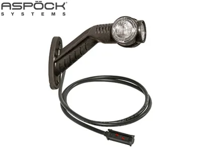 ASPöCK LED Sānu Gabarītu Lukturis ar Gumijas Stiprinājumu, 24V, ADR Apstiprināts