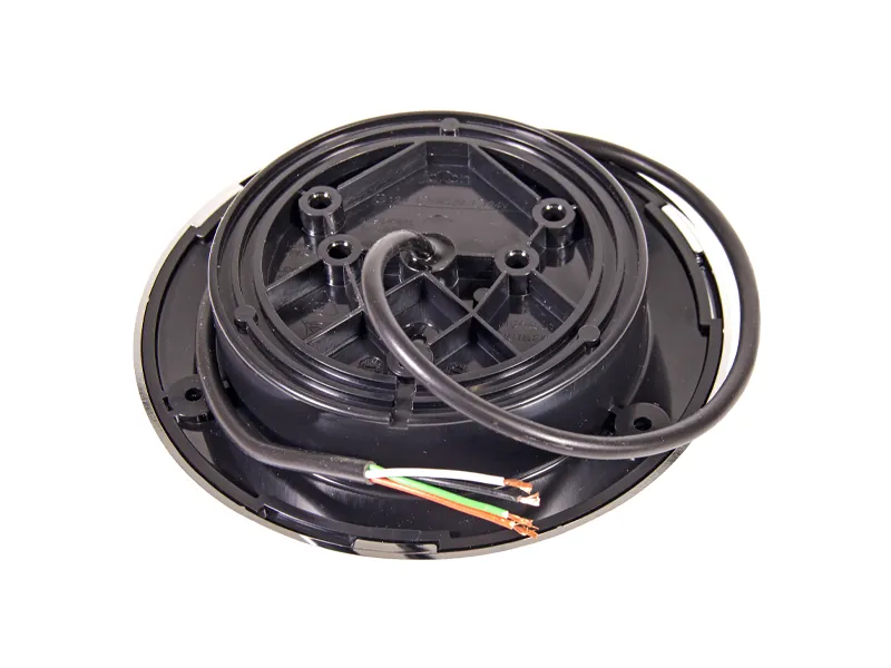 LED Aizmugures Lukturis 24V - Apaļš Hromēts 155mm - Bremžu un Pagrieziena Rādītājs, ECE Sertificēts - Attēls 2