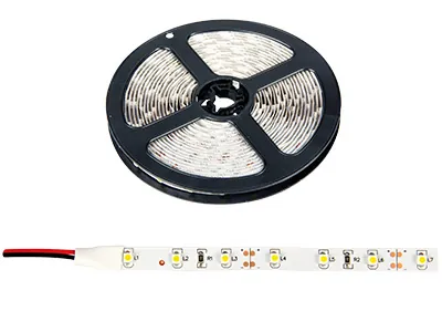 LED Gaismas Virtene 5500K - 300 LED Diodes, 21.5W/5m, 12V, Baltā Krāsā, Iekštelpām