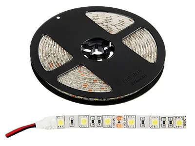 LED lenta 4500K SMD5050, 12V, 14.4W/m ar ūdensizturīgu pārklājumu autotūningam