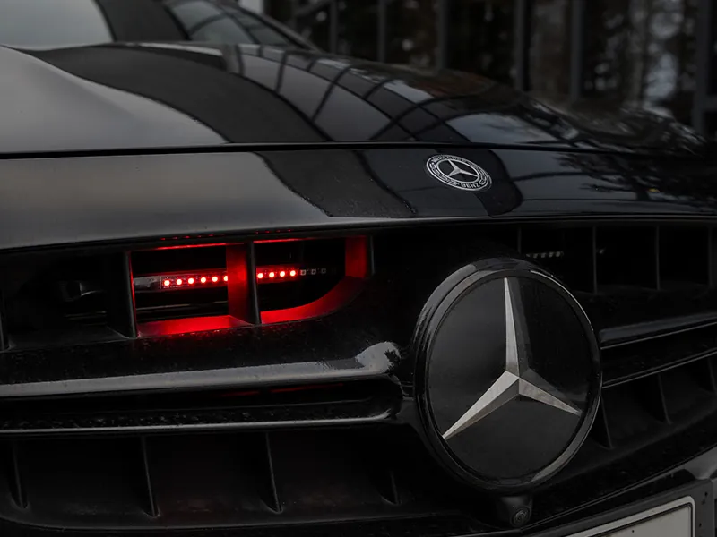 NIGHT RIDER 60cm Sarkanās LED Tūninga Gaismas 12V - Attēls 2