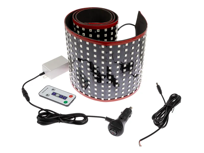 DEVIL EYES LED Tūninga gaisma 200cm 12/24V - Auto interjera dekoratīvais apgaismojums - Attēls 2