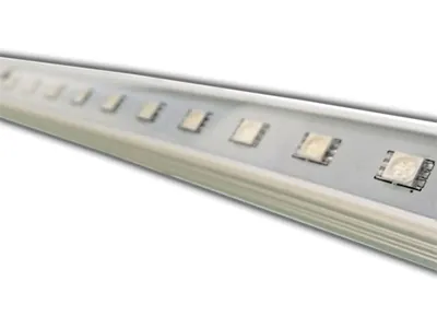 LED Rail Alumīnija Profila LED Sloksne Transportlīdzekļu Saloniem, 24V, 15W, 1320lm, 100cm, IP68