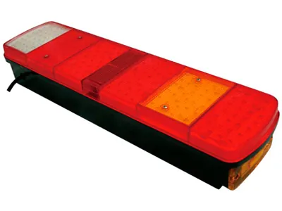 7-kameru LED Aizmugures Lukturis Scania kravas automašīnām, 24V, E sertificēts ar numura zīmes apgaismojumu - Attēls 2