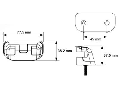 LED Numura Zīmes Apgaismojums | Universāls 12-24V | ECE Sertificēts | IP67 Ūdensizturīgs - Attēls 2