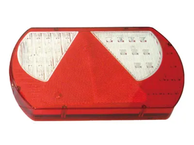 Daudzfunkcionāls LED Aizmugurējais Lukturis Piekabēm - 12-24V, IP66 Ūdensizturīgs