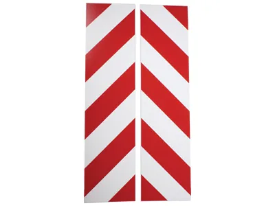 Brīdinājuma zīme lielgabarīta kravām, alumīnija kompozīta materiāls, 200 x 800 mm