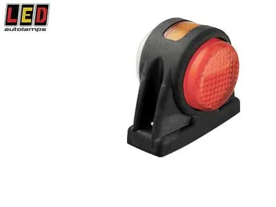 LED AUTOLAMPS LED Sānu Gabarītu Lukturi ar Gumijas Kājiņu | 12-24V, IP67, ECE Sertificēts